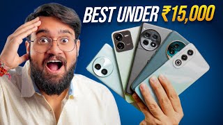 Top 5 Best Mobile Phones Under ₹15000⚡Amazon amp Flipkart Sale 2024  Best Phone Under 15000 😱 [upl. by Caria86]