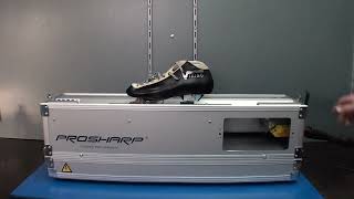 Noren Slijpen met de ProSharp SkatePal Pro 3 Long Schaatsenslijpmachine [upl. by Tarra]