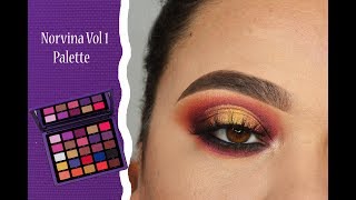 NORVINA PRO PIGMENT PALETTE VOL1 TUTORIAL  CATERINATRIANT [upl. by Barncard]