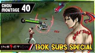 Chou Montage iNSECTiON  40  130K SUBS SPECIAL🔥 [upl. by Snave]