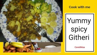 HOW TO MAKE GITHERIKenyan StyleCOOKWITHME [upl. by Marieann]