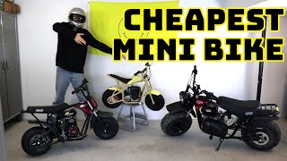 SMALLEST DB003 mini bike cheapest mini bikes [upl. by Solita]