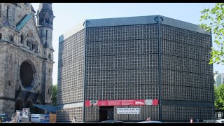 Kaiser Wilhelm Gedächtniskirche mit Sakralbau Breitscheidplatz Kurfürstendamm Berlin‬ Charlottenburg [upl. by Selym]