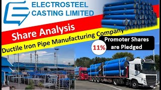 ELECTROSTEEL CASTING LIMITED Share Analysis  🧐 [upl. by Relyhs40]