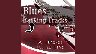 G  Slow Blues Backing Track  46 BPM [upl. by Mcfadden]