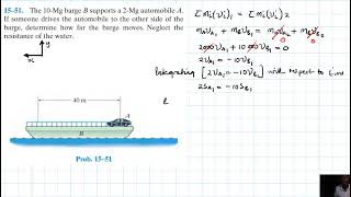 15–51 Kinetics of a Particle Impulse and Momentum Chapter 15 Hibbeler Dynamics Benam Academy [upl. by Survance909]