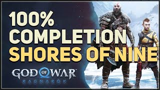 Shores of Nine 100 Completion God of War Ragnarok [upl. by Alyel]