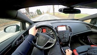 Opel Astra J GTC 20 CDTI 165HP Manual 2014 POV Test Drive amp Acceleration 0100 [upl. by Morgen]