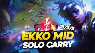 How to Solo Carry as Ekko Mid [upl. by Katrinka]