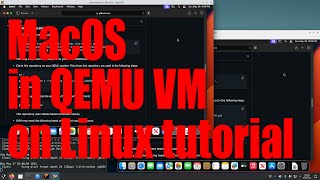 macOS in QEMU VM on Linux tutorial for beginners  May 2024  e1a2815b [upl. by O'Doneven837]