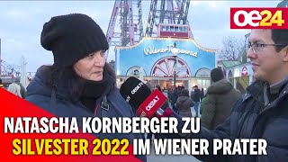 Natascha Kornberger zu Silvester 2022 im Wiener Prater [upl. by Merfe]