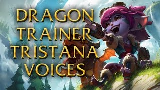 LoL Previews  Dragon trainer Tristana  All 15 PBE languages [upl. by Ensoll]