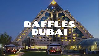 Raffles Dubai Hotel Room Tour [upl. by Htenywg810]