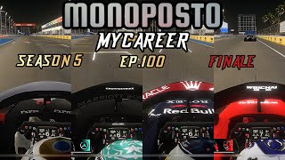 Monoposto MyCareer Ep100 SEASON 5 FINALE CAN I WIN THE TITLE [upl. by Ynnohj]