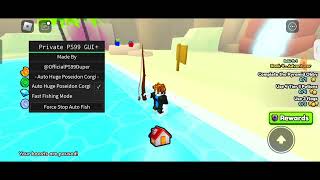 PET SIMULATOR 99 OP SCRIPT AUTO HUGE POSIEDON CORGI [upl. by Bucher836]