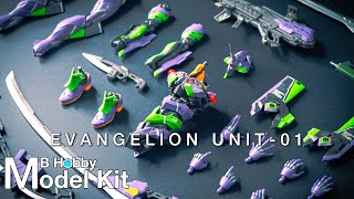 RG Evangelion Unit01  Speed Build  Model Kit [upl. by Gaylor]