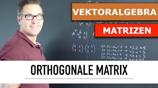 Wie berechne ich eine Orthogonale Matrix  Einheitsmatrix  quadratische Matrizen [upl. by Bugbee]