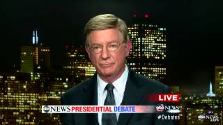 Second Presidential Debate 2012 Analysis George Will Obama Cauterized Wounds [upl. by Bink]