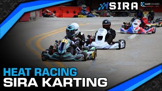 2024 SIRA Karting  Indianapolis IN  Heat Racing [upl. by Adirehs859]