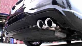 2008 mercedes 550 SL Custom Exhaust System by Kinneys [upl. by Lakym]