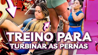 FAÃ‡A ESSE TREINO HOJE NA ACADEMIA P MUDAR SUAS PERNAS Luana Mendes  Rodrigo Rebelato na Ironberg [upl. by Rednael]