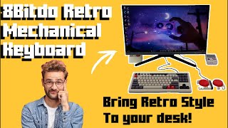 8Bitdo Retro Mechanical Keyboard Review [upl. by Notfol251]