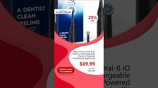 Best Price OralB iO Series 2 Rechargeable Electric Powered Toothbrush Starter Kit [upl. by Theda]