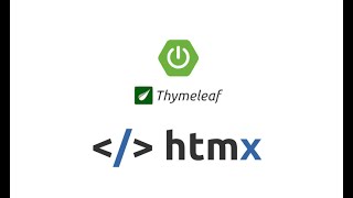 HTMX with Thymeleaf based Spring MVC application [upl. by Elorac]