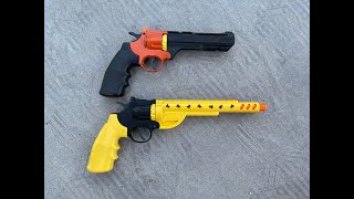 BugASalt ShredEr amp Crosman Vigilante Side by side comparison [upl. by Lletnwahs]