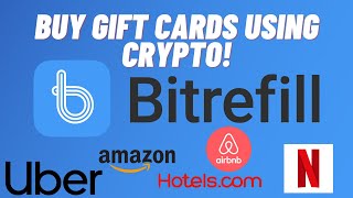 Bitrefill Step By Step Guide  Use MetaMask to Buy Gift Cards for Airbnb Uber Amazon Netflix [upl. by Steel]