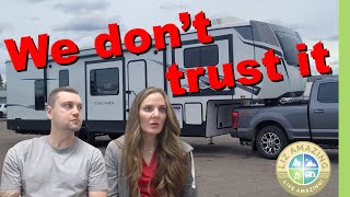 RV nightmare We REGRET buying our fancy new fifth wheel [upl. by Oicirtap]