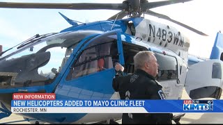 New helicopters added to Mayo Clinic fleet [upl. by Ekusuy]