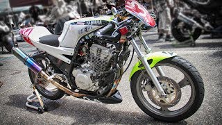 YAMAHA SRX250 WH 筑波 TT Racer [upl. by Oiram]