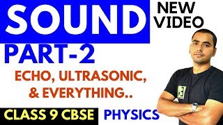 SOUND 02  CHAPTER 12 9TH CBSE [upl. by Robby]