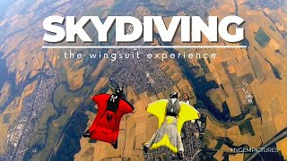 WINGSUIT SKYDIVING EXPERIENCE  with SKYTAUCHER amp FRIENDS  Amazing experience  Music by GYOM [upl. by Budwig]