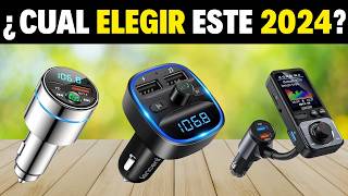 👉 MEJORES 7 transmisores FM BLUETOOTH para COCHE 2024 💥CALIDAD PRECIO [upl. by Shirley]