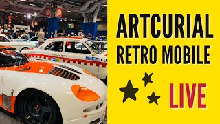 Retromobile 2020 Artcurial preview Paris Auction [upl. by Liag220]