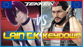 Tekken 8 🔥 LainTK Rank 1 Alisa Vs KeyDown Victor 🔥 Ranked Matches [upl. by Qerat]