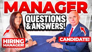 TOP 10 MANAGER INTERVIEW QUESTIONS amp ANSWERS How to PASS a Management Interview [upl. by Case278]