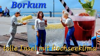 Borkum im August 2023  eine phantastische Insel mit Hochseeklima [upl. by Haff]