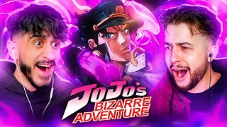 JOJOS BIZARRE ADVENTURE ALL OPENINGS 112 REACTION [upl. by Isbel310]