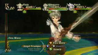 Eternal Sonata  Allegretto Special Moves HD [upl. by Dareen]