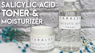 How to make Salicylic acid Moisturizer amp Toner [upl. by Haseefan]