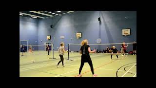 Earlston Badminton  Last Night of Season 20212022 [upl. by Ocsirf]