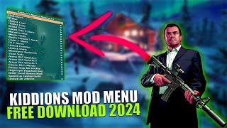 Kiddions Mod Menu– How to Download amp Install GTA 5 Kiddions Mod  Complete 2024 Tutorial [upl. by Silberman610]