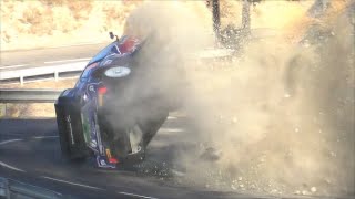 Fourmaux BIG CRASH Rallye MonteCarlo 2022 [upl. by Kean788]