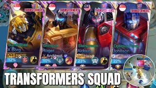 TRANSFORMERS SQUAD IS HERE‼️ Xborg Bumblebee gameplay [upl. by Cai]