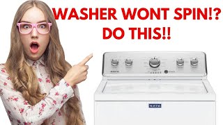 Maytag Washer Diagnostic Mode [upl. by Yelsehc]