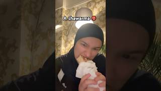 Heehehehhe👹👹👹 food comedy shawarma skit meme bussin fypシ゚viral viralvideos funny [upl. by Arikahs292]