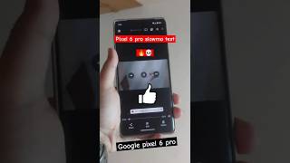 Google Pixel 6 Pro Slomo Test 🔥⚡ pixel 6 pro  shortsfeed [upl. by Bascomb]